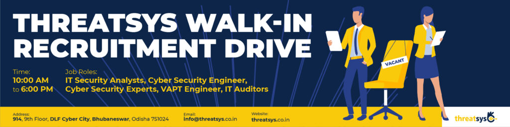 Threatsys walk in recruitment drive