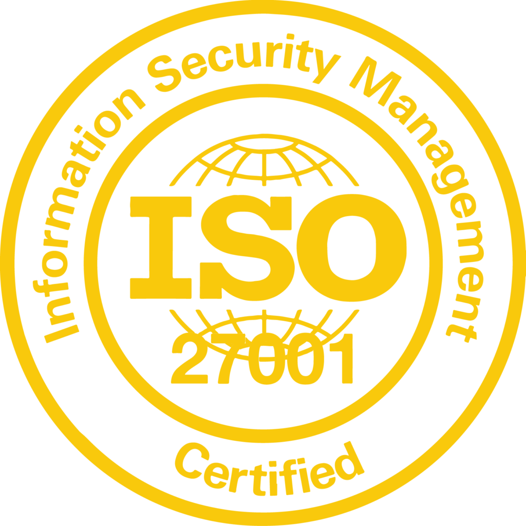 ISO 27001 Certified