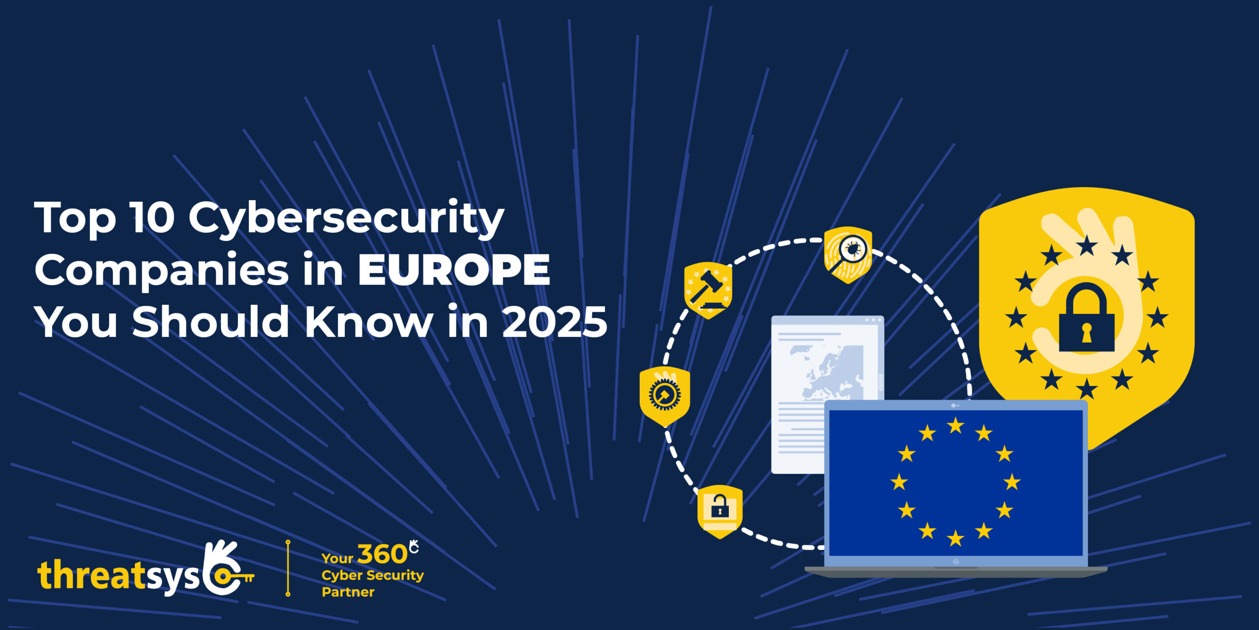 Top 10 cybersecurity companies in Europe