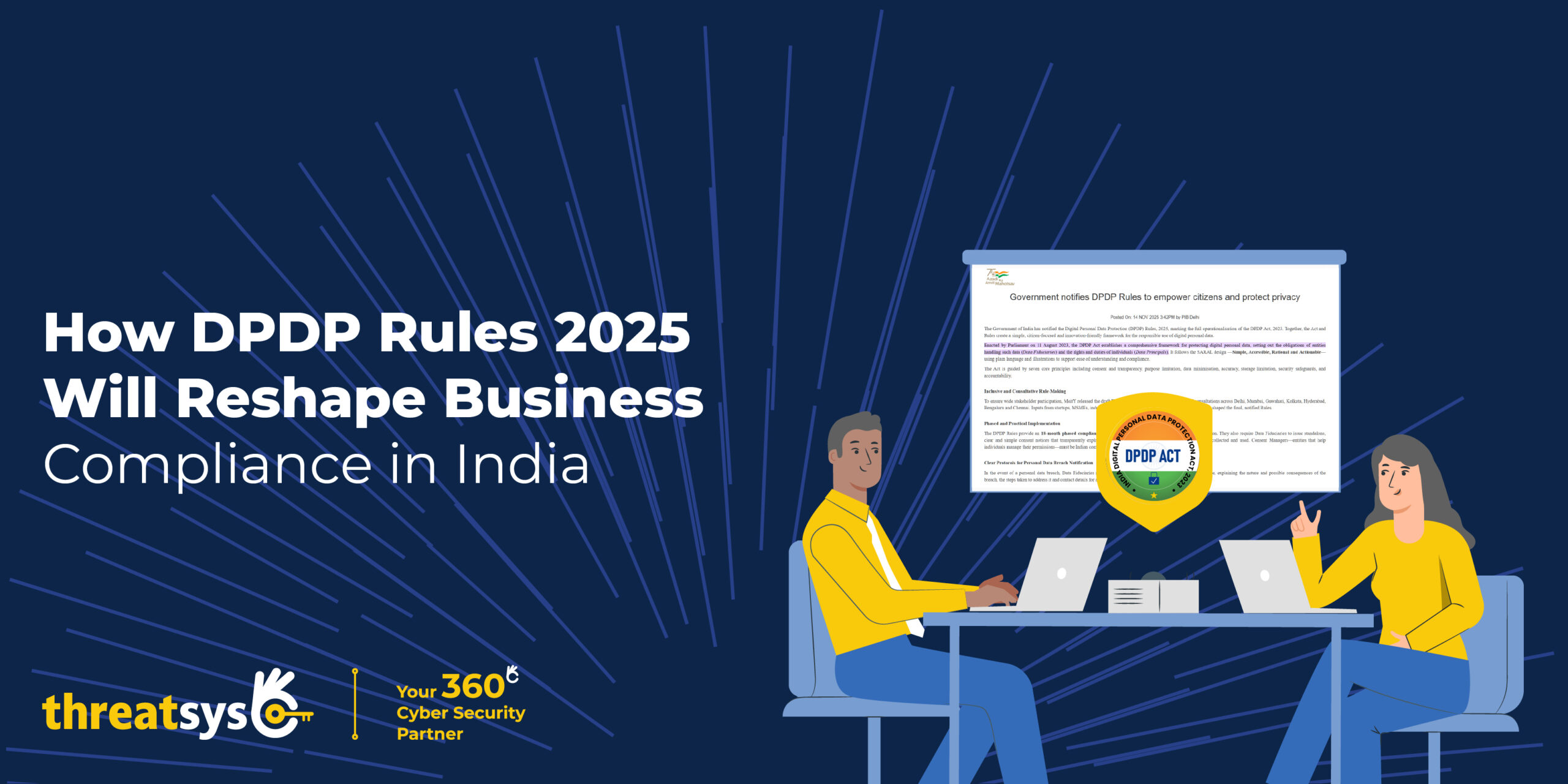 India’s New DPDP Rules 2025 | Threatsys