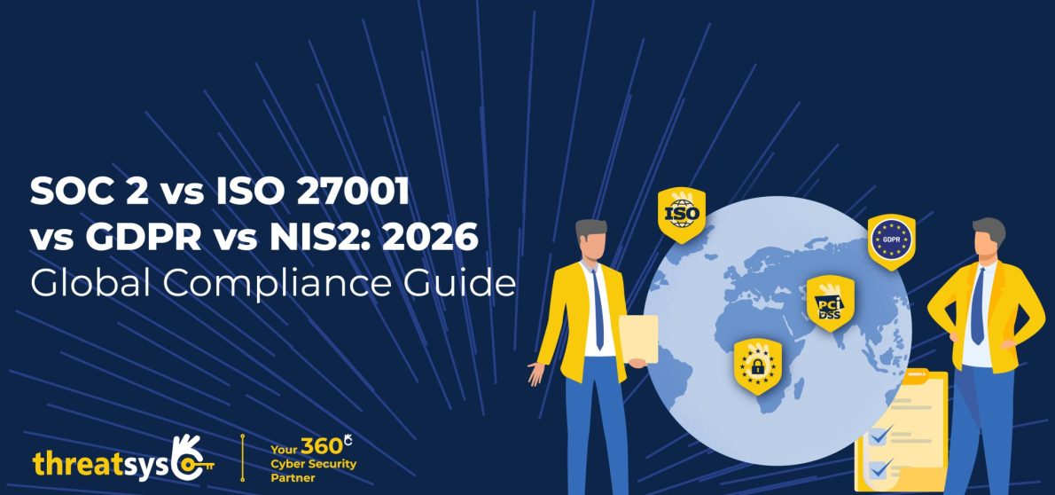 SOC 2 vs ISO 27001 vs GDPR vs NIS2 compliance comparison 2026